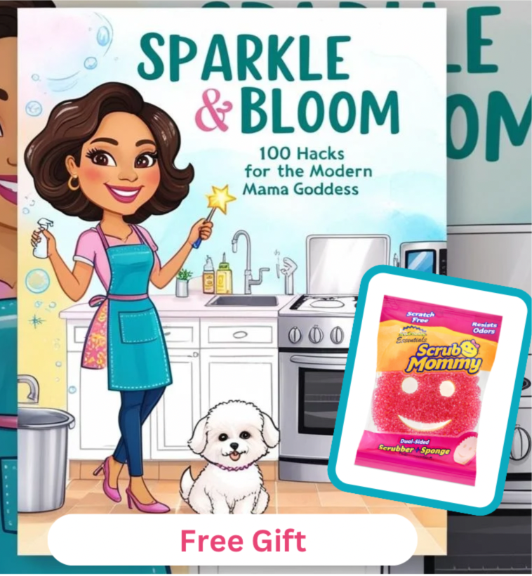 Sparkle & Bloom: 100 Cleaning Hacks + FREE GIFT